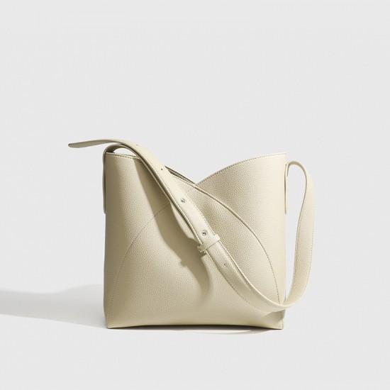 Autumn Winter Niche New Crossbody Bag - Large Capacity Casual High-End Work Bucket & Top-Handle Bag