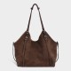 2025 Autumn New Retro Commuter Tote Bag - Korean-Style High-Quality Women's Underarm & Top-Handle Bag