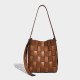New Retro Woven Bag - Niche High-End Large Capacity Commuter Bucket Bag, Underarm & Crossbody