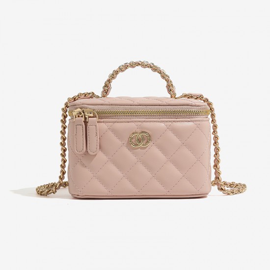 High-End Quilted Chanel-Style Chain Box Bag - Exquisite Mini Crossbody Bag, 2025 New Versatile Design