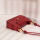 New Red Zodiac Year Bag for Women - High-Quality Cowhide Crossbody & Top-Handle Bag, Bridal Gift
