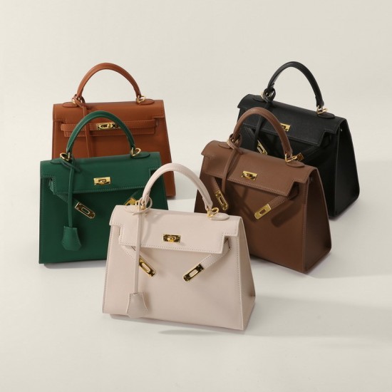 2025 New Trendy Kelly Bag 2.0 - Versatile High-End Niche Design, Women's Top-Handle & Crossbody Bag