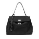 2025 New Rodeo Kelly Bag - Nylon & Leather Patchwork Top-Handle Bag, Women's Underarm Clutch with Lock