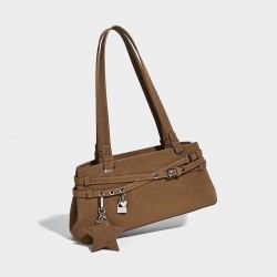 2025 Autumn Winter New Fashion Underarm Bag - Niche High-End Large Capacity Top-Handle Boston Pillow Bag