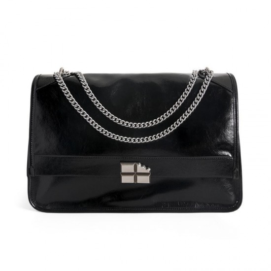 2025 New Niche Design Chain Hobo Bag - Large Capacity Crossbody Messenger Bag, Work Tote for Women