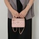 High-End Quilted Chanel-Style Chain Box Bag - Exquisite Mini Crossbody Bag, 2025 New Versatile Design