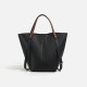 2025 New Fashion Casual Minimalist Work Bag - Large Capacity Retro Bucket Bag, Versatile Top-Handle Bag
