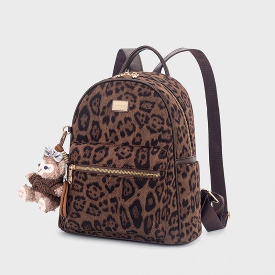 2025 Winter New Trendy Leopard Print Bag for Women - Minimalist Stylish Single Shoulder & Backpack