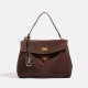 2025 Spring Summer New Niche Suede Kelly Bag - Large Capacity Women's Tote, Top-Handle & Crossbody
