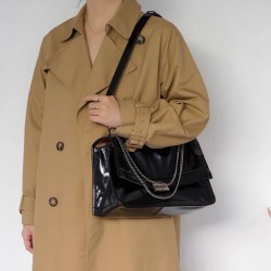 2025 New Niche Design Chain Hobo Bag - Large Capacity Crossbody Messenger Bag, Work Tote for Women