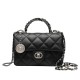 2025 Autumn Winter New Chanel-Style Quilted Chain Bag - Fashion Versatile Minimalist Crossbody & Top-Handle