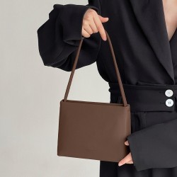 2025 Spring New Walnut-Shaped Bag - Niche French Baguette Underarm Bag, Women's Top-Handle & Crossbody