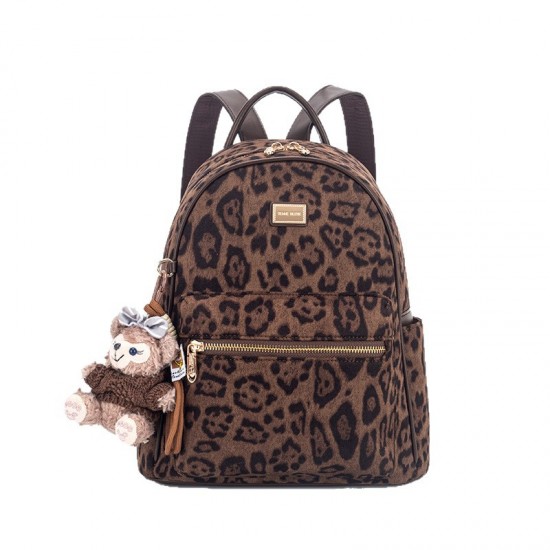 2025 Winter New Trendy Leopard Print Bag for Women - Minimalist Stylish Single Shoulder & Backpack