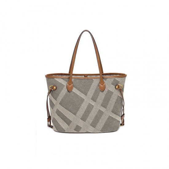 2025 New Casual Crossbody Bag - Large Capacity Canvas Tote, College Student Shopping & Work Bag