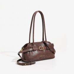 2025 Autumn New Korean-Style Baguette Bag - Retro Versatile Niche High-End Commuter Underarm & Single Shoulder Bag