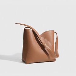 Autumn Winter Niche New Crossbody Bag - Large Capacity Casual High-End Work Bucket & Top-Handle Bag