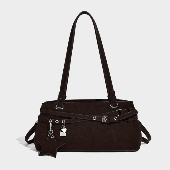 2025 Autumn Winter New Fashion Underarm Bag - Niche High-End Large Capacity Top-Handle Boston Pillow Bag