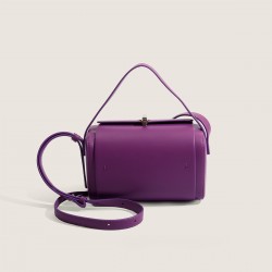2025 New High-End Lock Boston Bag - Fashion Boxy Mini Bag, Women's Versatile Crossbody