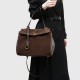 Autumn Winter New Retro Suede Bag for Women - Fashion Versatile Color Block Crossbody, Large Capacity Work Tote