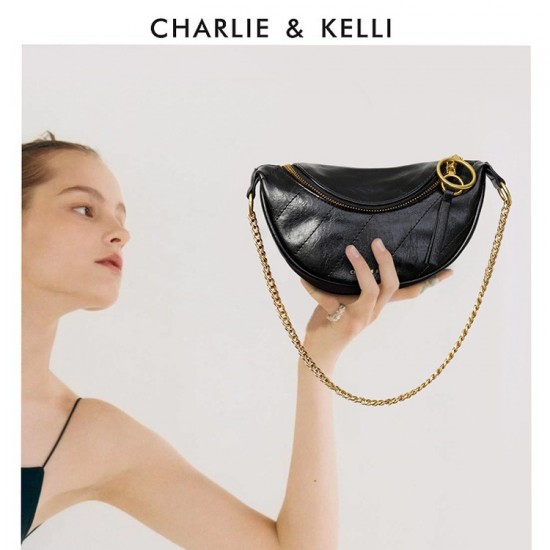 2025 Autumn Winter New Waist Bag for Women - Pleated Fanny Pack, Versatile Limited-Edition Circle Handle Crossbody