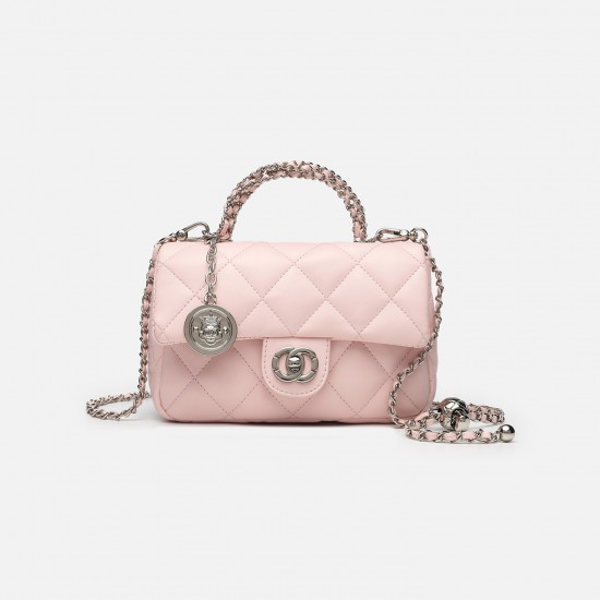 2025 Autumn Winter New Chanel-Style Quilted Chain Bag - Fashion Versatile Minimalist Crossbody & Top-Handle