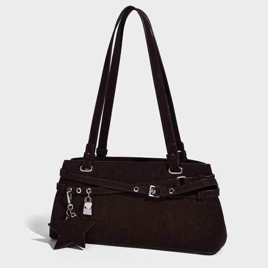 2025 Autumn Winter New Fashion Underarm Bag - Niche High-End Large Capacity Top-Handle Boston Pillow Bag