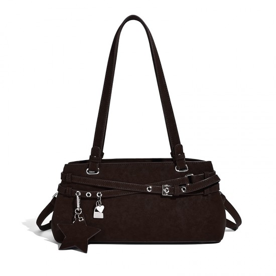 2025 Autumn Winter New Fashion Underarm Bag - Niche High-End Large Capacity Top-Handle Boston Pillow Bag