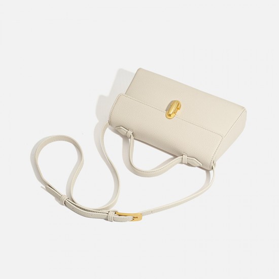 High-Quality Litchi Grain Soft Leather Tote Bag - 2025 New Minimalist Work Crossbody Bag for Women