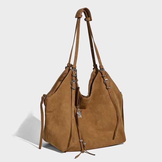 2025 Autumn New Retro Commuter Tote Bag - Korean-Style High-Quality Women's Underarm & Top-Handle Bag