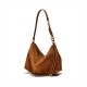 2025 Autumn Winter New Suede Underarm Bag - Niche High-End Minimalist Large Capacity Tote Bag for Women