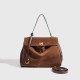Autumn Winter New Retro Suede Bag for Women - Fashion Versatile Color Block Crossbody, Large Capacity Work Tote