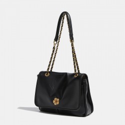 2025 Autumn Winter New Chain Tote Bag for Women - Large Capacity, Versatile Work Bag, Single Shoulder & Crossbody Underarm Bag