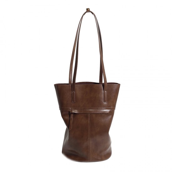 Autumn Winter New Niche Slouchy Bucket Bag - Large Capacity "Mallard" Style Underarm & Tote Bag