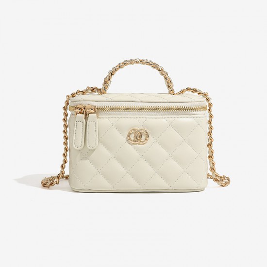 High-End Quilted Chanel-Style Chain Box Bag - Exquisite Mini Crossbody Bag, 2025 New Versatile Design