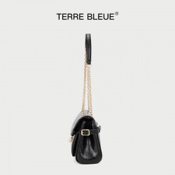 2025 Autumn Winter New Fashion Underarm Bag - Niche High-End Flip-Top Crossbody Chain Mini Square Bag