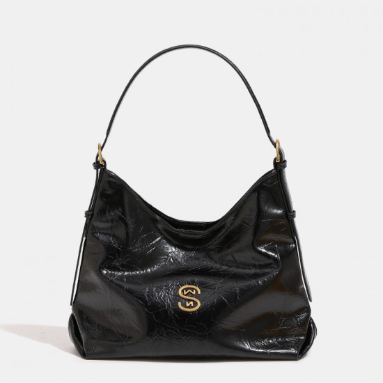 2025 Summer New Soft Leather Tote Bag - Niche Design Large Capacity Work Crossbody Bag for Women