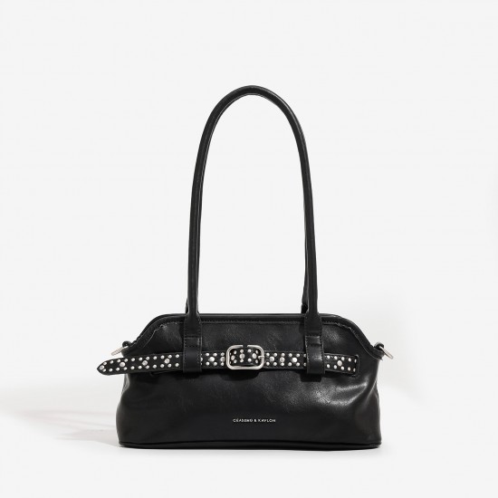 2025 Autumn New Korean-Style Baguette Bag - Retro Versatile Niche High-End Commuter Underarm & Single Shoulder Bag