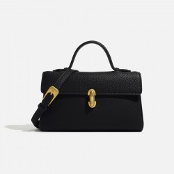 High-Quality Litchi Grain Soft Leather Tote Bag - 2025 New Minimalist Work Crossbody Bag for Women