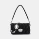 2025 New Pleated Women's Bag - Niche Design Crystal Chain Mini Shoulder Bag, Underarm Crossbody