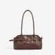 2025 Autumn New Korean-Style Baguette Bag - Retro Versatile Niche High-End Commuter Underarm & Single Shoulder Bag