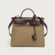 2025 New Niche Luxury Waterproof Canvas Kelly Bag - Button Patchwork Flip-Top Crossbody & Top-Handle Bag