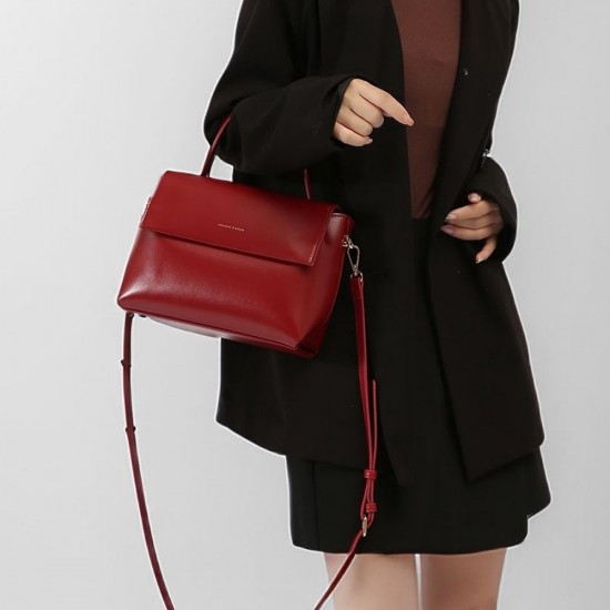 2025 Autumn Winter New Niche Design Top-Handle Bag - High-End Red Wedding Bag, Women's Crossbody Clutch