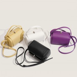 2025 New High-End Lock Boston Bag - Fashion Boxy Mini Bag, Women's Versatile Crossbody