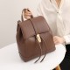Hot-Selling Backpack - New Fashion Lightweight Genuine Leather Bag for Women, College Student Travel Large Capacity Bag
