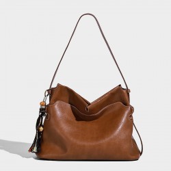 2025 Winter New Niche Design Women's Bag - Large Capacity Commuter Top-Handle & Tote Bag