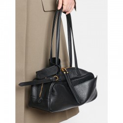 2025 New Genuine Leather Rodeo Boston Bag - Large Capacity Work Bag, Women's Crossbody Pillow Bag