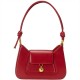 New Red Zodiac Year Bag for Women - High-Quality Cowhide Crossbody & Top-Handle Bag, Bridal Gift