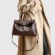 High-End Casual Messenger Bag - 2025 New Large Capacity Women's Top-Handle Bag, Retro Minimalist Crossbody
