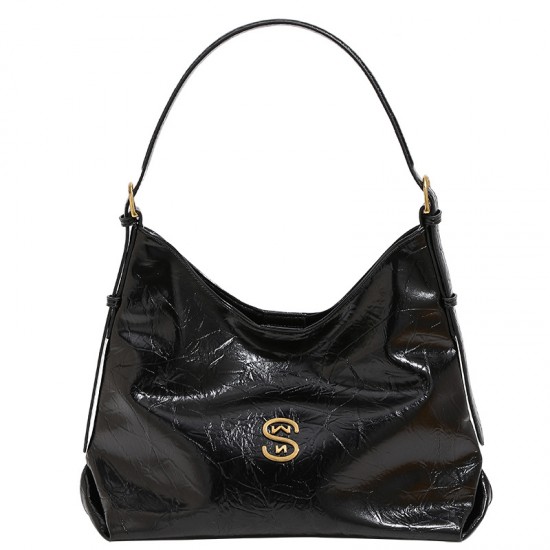 2025 Summer New Soft Leather Tote Bag - Niche Design Large Capacity Work Crossbody Bag for Women