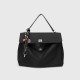 2025 New Rodeo Kelly Bag - Nylon & Leather Patchwork Top-Handle Bag, Women's Underarm Clutch with Lock